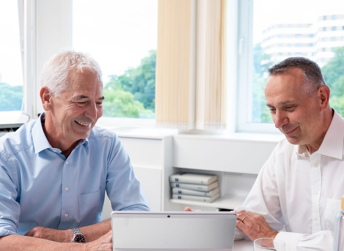 Eingearbeitet werden im Team